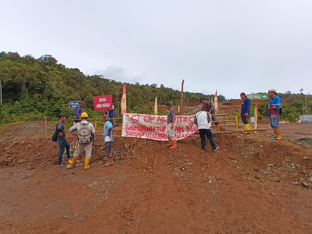 Pemalangan Aktivitas PT Vale Indonesia